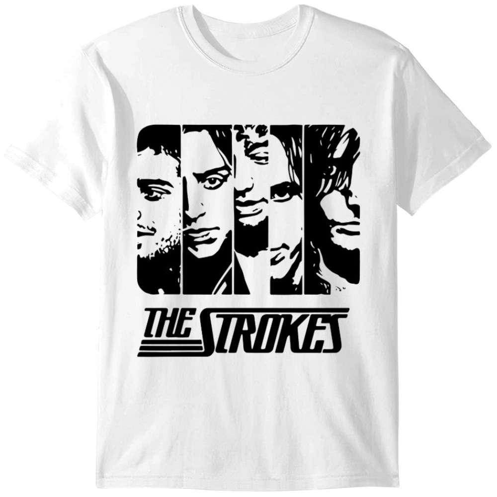 The Strokes T-Shirt, Indie Rock Band, Mens And Womens Tee